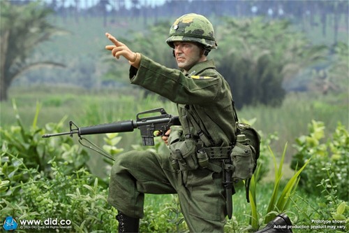 DID 1/6 80174 Colonel Moore US Army Soldier Action Figure Box_Set - Picture 12 of 24