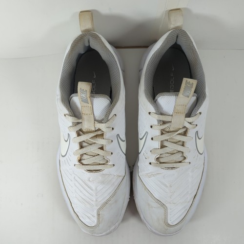 Nike Explorer 2 Golf Shoes Women's Size US 8.5 White Gray Lace Up AA1846-101 - Picture 4 of 13