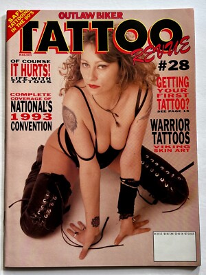 Outlaw Biker Tattoo Revue Vol. 6 No.28 1983 Featured: Bernie Luther