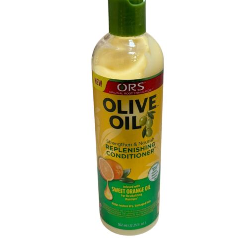 Lot 4 ORS Olive Oil Strengthen Nourish Replenishing Conditioner Sweet Orange Oil - Picture 2 of 3