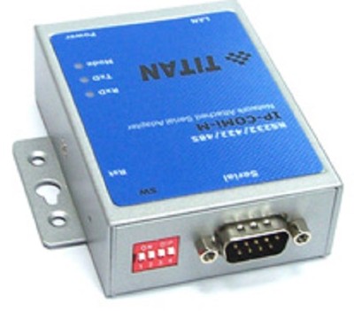 VSCom Ethernet Serial Server, 1 port RS232, use serial device over intranet/LAN