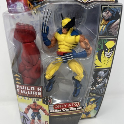 Marvel Legends Wolverine Disfraz Amarillo Figura de Acción Nueva Caja Dañada - Imagen 2 de 7