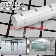 Square Box Glass Film Static Cling Office Window Pattern Decoration Privacy #46