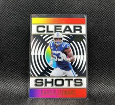 DARIUS LEONARD CLEAR SHOTS 2021 Panini Illusions Football #CS-5 NFL COLTS CARD