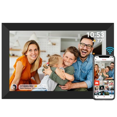 	Smart Digital Picture Frame WiFi Cloud 10.1 Inch HD 1280x800 IPS Touch Screen	