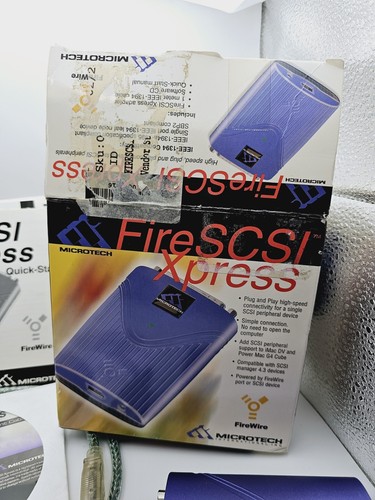Microtech firescsi firewire to SCSI adapter 901180 - 第 6/12 張圖片