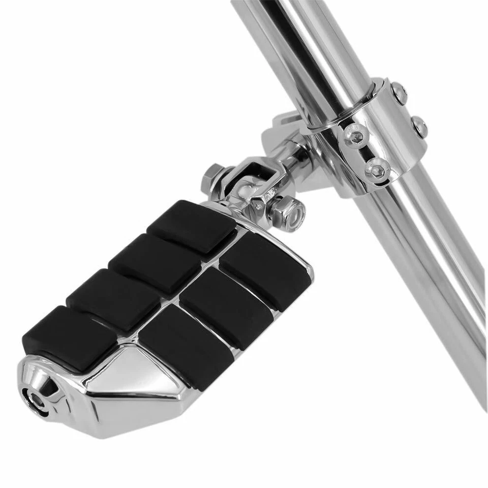 Clavijas de pie de carretera para motocicleta 1" ~ 1-1/4" para Yamaha V Star 1300 1000 950 650 250 Foto 4 de 4