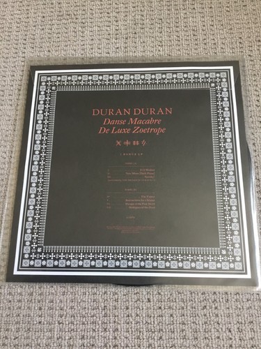 Duran Duran - Danse Macabre De Luxe Zoetrope Vinyl (RSD 2025) Unplayed - Picture 2 of 3