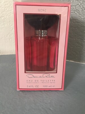 Oscar de la Renta Rose Eau de Toilette 3.4oz Spray Free shipping 