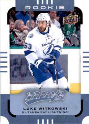 2015-16 Upper Deck MVP Luke Witkowski RC #177