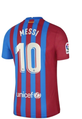 Lionel Messi AUTHENTIC PLAYER JERSEY Adult Small NIKE BARCELONA 21
