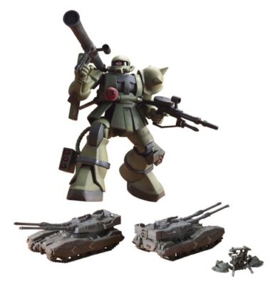 HGUC 1/144 Zaku Ground Battle Set Mobile Suit Gundam MS IGLOO | eBay
