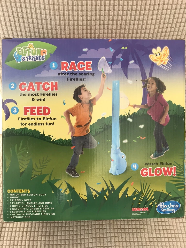 Hasbro Elefun Glow-in-the-Dark Fireflies - Edition 2012 (3+) Brand New Butterfly - Image 3 of 4