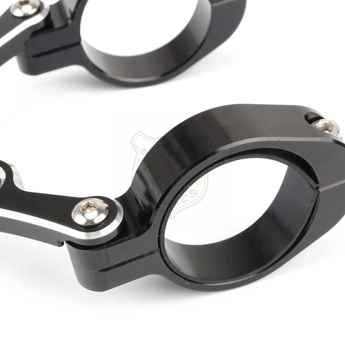 2X Motorcycle 39mm-41mm Headlight Bracket Mount Clamp Fork Tube Spotlight Holder - Bild 8 von 16