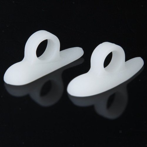1 Paar Gel Silikon Bunion Protector Zehenspreitzer Haarglätter Mais