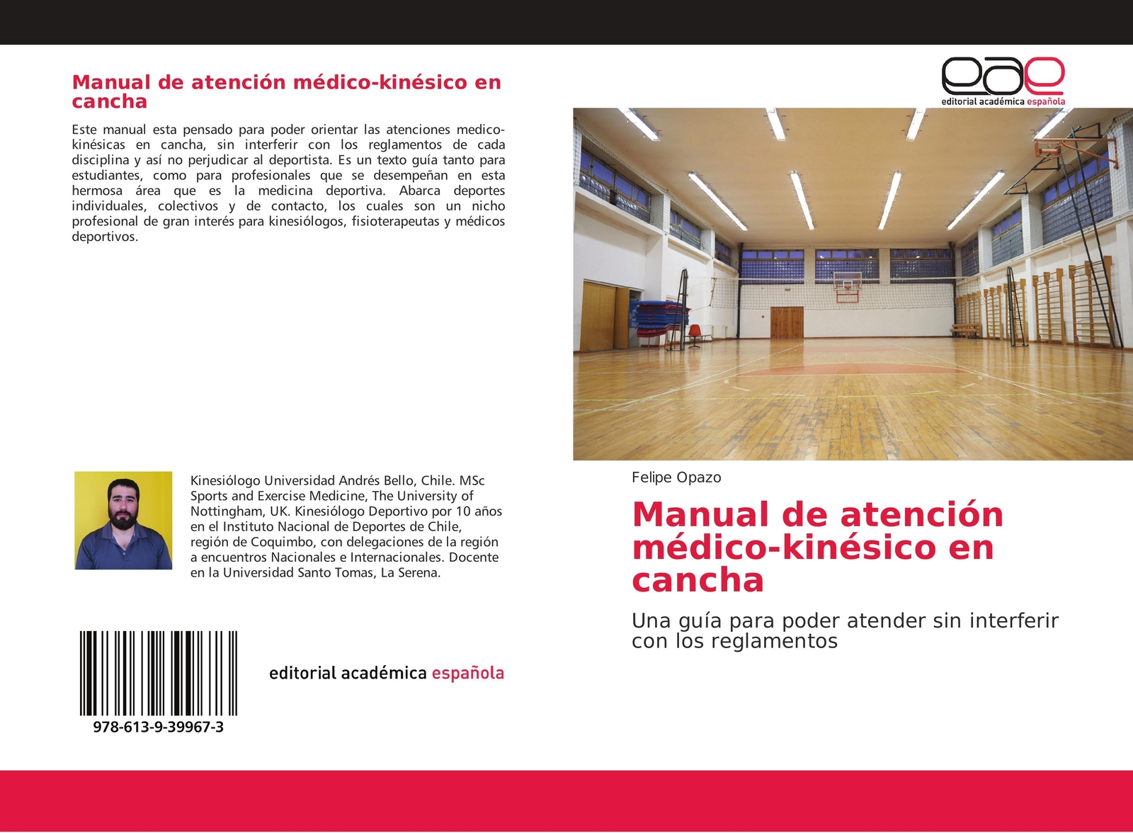 Thumbnail - Manual De Atención Médico-kinésico En Cancha Felipe Opazo Taschenbuch