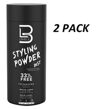 L3VEL3 Styling Powder Dust /Texturizing/Matte Look/Hold Level 3 - PACK OF 2
