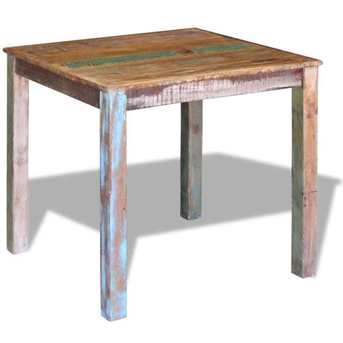 Esstisch Altholz Massiv 80x82x76 cm - Bild 4 von 8