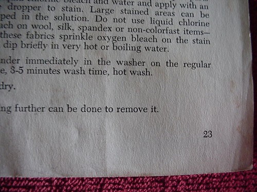 VINTAGE MAYTAG WASHER MODEL A107 OWNERS MANUAL AND LAUNDERING GUIDE - Picture 5 of 13