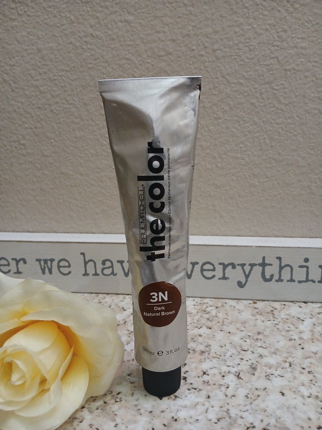 Permanent Cream Hair Color 3n Dark Natural Brown 3.oz