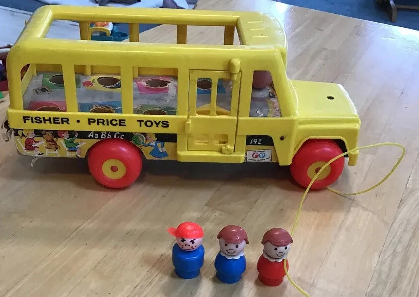 Fisher price best sale school bus toy
