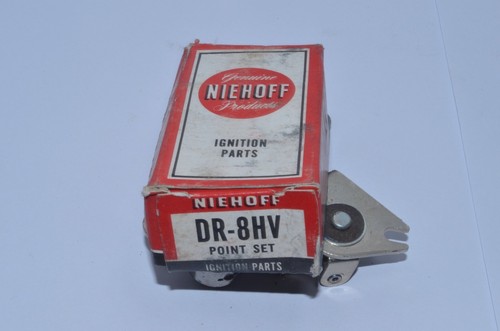 1960-1970's NEW OLD STOCK NIEHOFF DR-8HV DISTRIBUTOR IGNITION CONTACT POINT SET - Picture 7 of 8