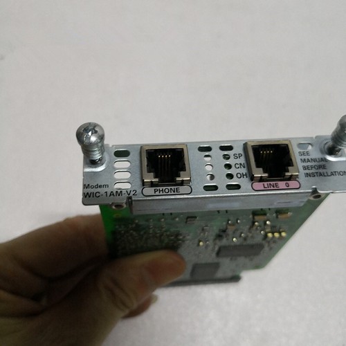 Módulo de enrutador Cisco WIC-1AM-V2 usado para enrutadores serie 2801 2811 2821 2851 - Imagen 3 de 3
