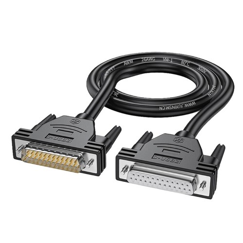 DB25 Przedłużacz Wtyczka Gniazdo 25pin Port równoległy Kabel Przewód transmisji danych - Zdjęcie 20 z 28