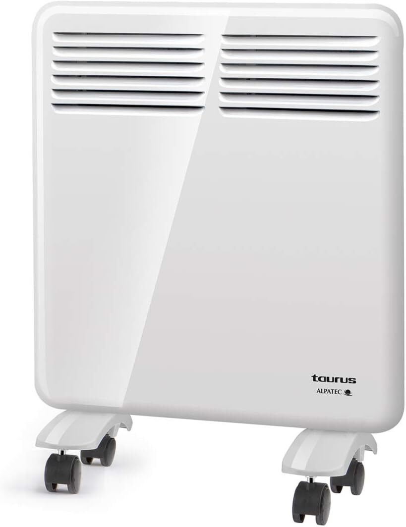 Taurus CHTA 1000 - Termoconvettore da parete/su ruote, adatto Bagno - 1000W