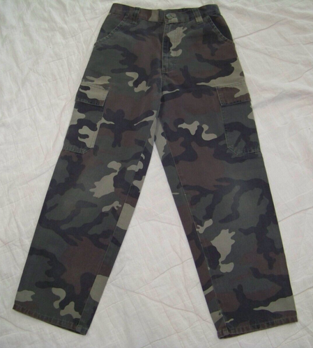 Youth Camo Cargo Pants - 25 x 25 - Picture 2 of 7
