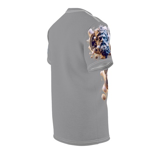 T-shirt unisex taglio e cucito (AOP) King Currency REX Foam - Foto 5 di 5