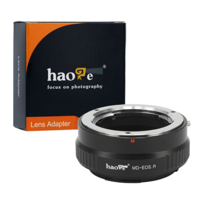 Manual Lens Adapter for Minolta MD Mount Lens to Canon RF Mount EOS R Camera