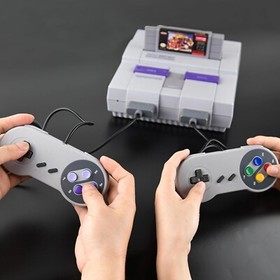 2 Pack Retro Wired Controller for  Nintendo Super Entertainment System Super NES