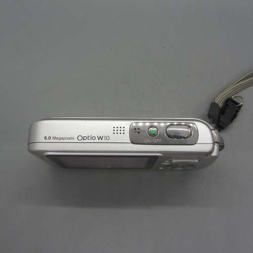 Fotocamera digitale subacquea Pentax Optio W10 6,0 megapixel argento testata - Foto 3 di 6