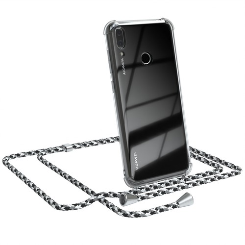 Do Huawei Y7 2019 Y7 Prime 2019 Etui na pelerynę z paskiem Łańcuch na telefon komórkowy Ochrona Silikon - Zdjęcie 21 z 26