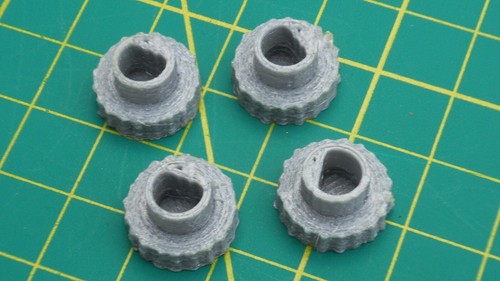 Perillas codificadoras de pulgar de bajo perfil BBJ SimRacing para Fanatec Formula y F1 V2 y V2.5 - Imagen 11 de 13