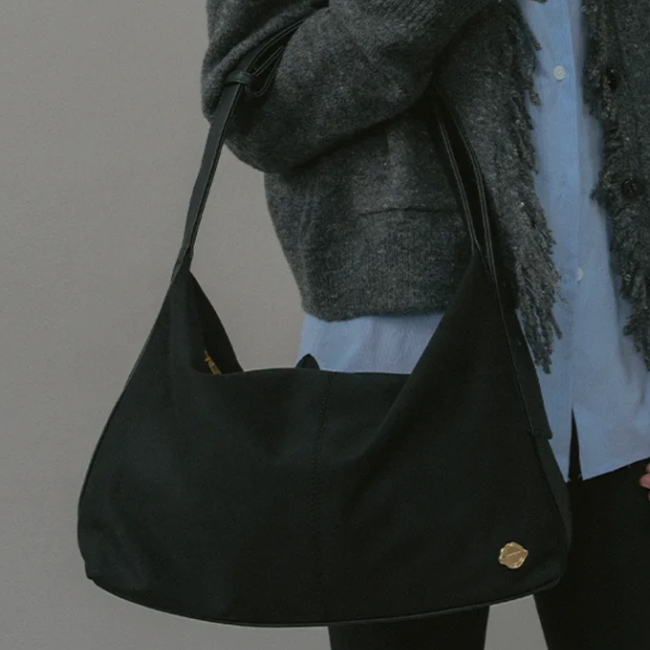 ショルダーバッグ・ポシェット ANEDIT U Suede Daily Hobo Bag2colors AN24FB2001 ANEDIT U Suede Daily Hobo Bag_2colors / Shoulder Bag / Tote
