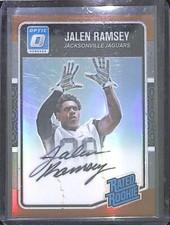 2016 Donruss Optic Bronze Prizm Autograph #171 Jalen Ramsey 