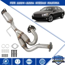 For 2004 2005 2006 Nissan Maxima 3.5L Flex Pipe with Catalytic Converter 40578