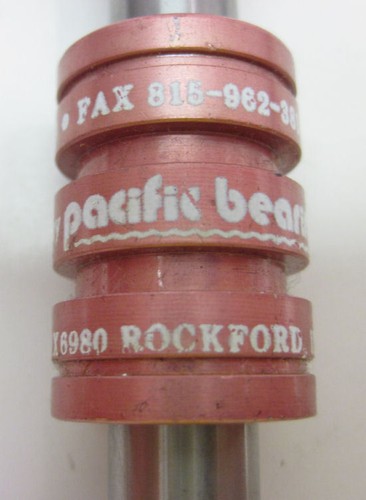 Cojinete Pacífico Simplicidad® Rodamiento lineal cerrado, 1/2" I.D. con eje - Imagen 2 de 5