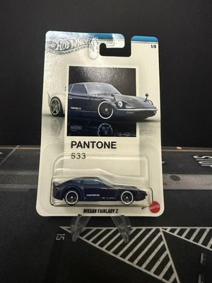 2026 HOT WHEELS SILVER SERIES PANTONE NISSAN FAIRLADY Z #1 BLUE  240Z JDM COUPE