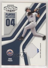 2004 Playoff Honors Players Collection Blue Jerseys 248/250 Mike Piazza HOF 0o9