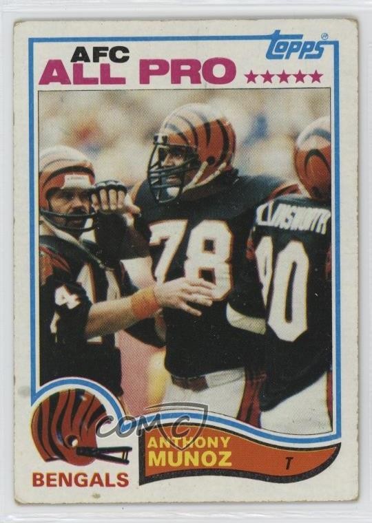 1982 Topps Anthony Munoz #51 HOF 0q3