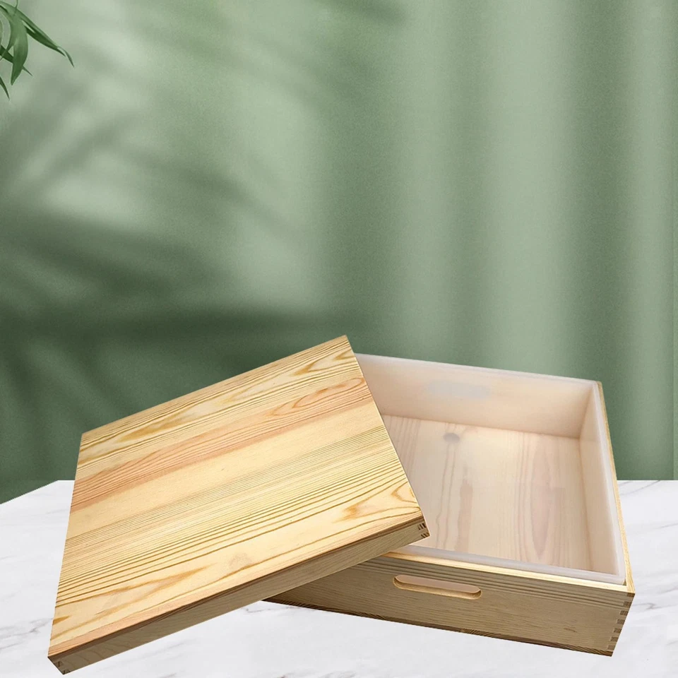 Wood Soap Mould Soap Loaf Mold for CP and MP Supplies Epoxy Resin Making Tool - image 2 of 4