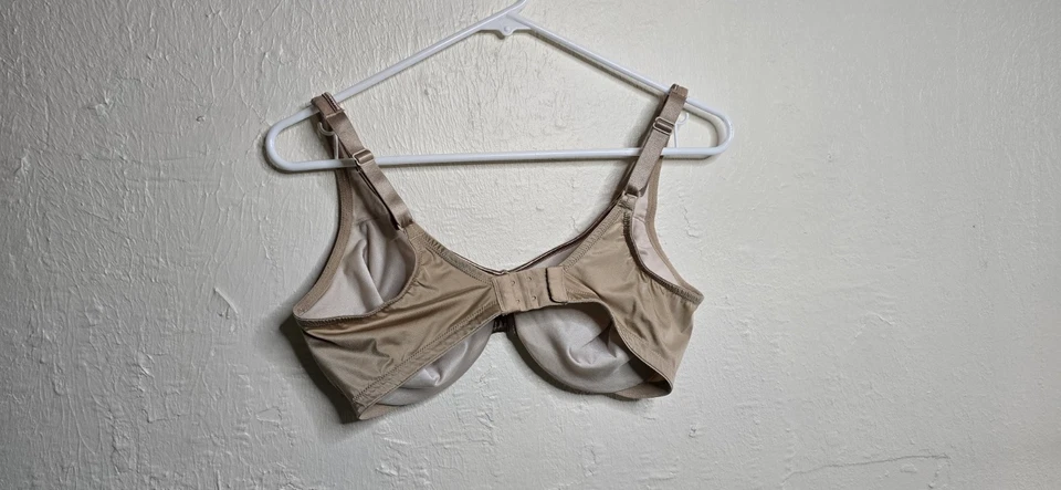 Sujetador Minimizador Breezies Floral Jacquard 38D Beige Sol Foto 2 de 4