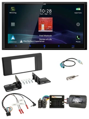 JVC USB Bluetooth 2DIN DAB Lenkrad Autoradio für Land Rover Range Rover Vogue 20 - Bild 1 von 4
