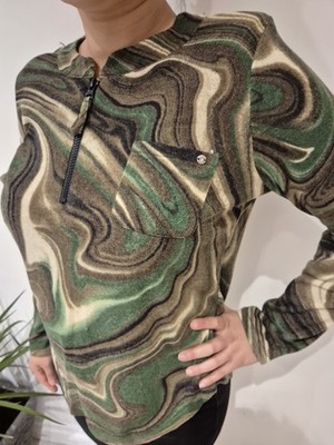 anonymous womens zip top light jumper