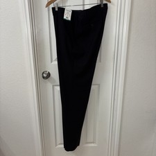 Calvin Klein Men's Dress Pant Slim Fit Black Size 38x34