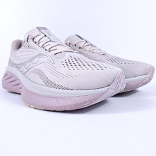 Saucony Ride 18 Womens 8.5 Neutral Cushioned PWRRUN Road Running Shoes White