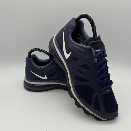 Nike Air Max+ 2011 Zapatos para Mujer Talla 8.5 Azul Real Profundo Plateado Correr 487679-411 - Imagen 8 de 13